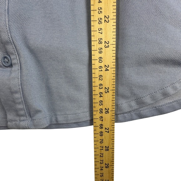 VRST Button Up Shirt‎ Mens Medium Short Sleeve Casual Blue - Picture 8 of 11